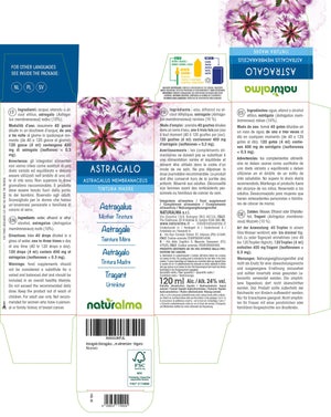 Astragalo Tintura madre liquido alcoolico - Naturalma - Integratore alimentare