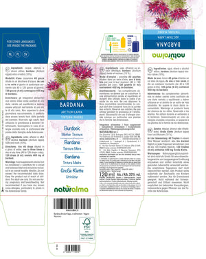 Bardana Tintura madre liquido alcoolico - Naturalma - Integratore alimentare