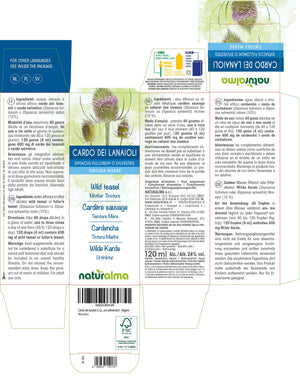 Cardo dei Lanaioli Tintura madre liquido alcoolico - Naturalma - Integratore alimentare