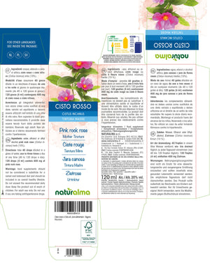 Cisto rosso Tintura madre liquido alcoolico - Naturalma - Integratore alimentare