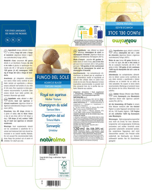 Fungo del sole Tintura madre liquido alcoolico - Naturalma - Integratore alimentare