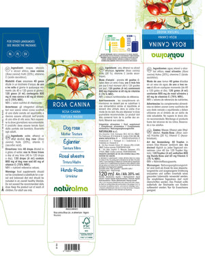 Rosa Canina Tintura madre liquido alcoolico - Naturalma - Integratore alimentare