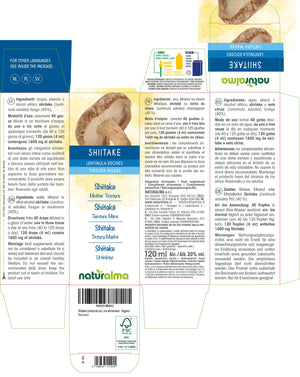 Shiitake Tintura madre liquido alcoolico - Naturalma - Integratore alimentare