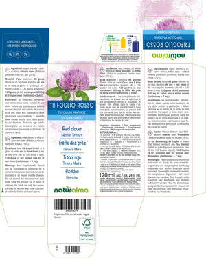 Trifoglio Rosso Tintura madre liquido alcoolico - Naturalma - Integratore alimentare