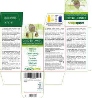 Cardo dei lanaioli compresse - Naturalma - Integratore alimentare