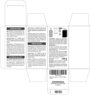 Eleuterococco compresse - Naturalma - Integratore alimentare