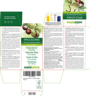 Ippocastano compresse - Naturalma - Integratore alimentare