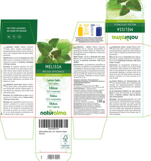 Melissa compresse - Naturalma - Integratore alimentare