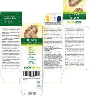 Shiitake compresse - Naturalma - Integratore alimentare