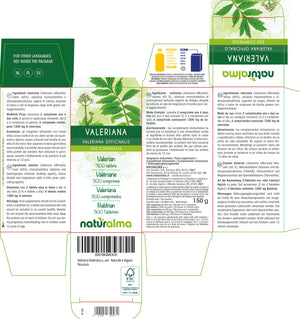 Valeriana compresse - Naturalma - Integratore alimentare