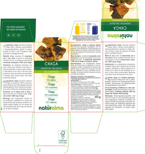 Chaga compresse - Naturalma - Integratore alimentare