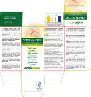 Criniera di leone compresse - Naturalma - Integratore alimentare