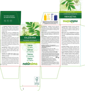 Valeriana compresse - Naturalma - Integratore alimentare