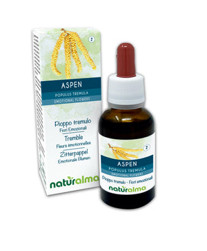 Aspen Fiori emozionali o Fiori di Bach liquido alcoolico - Naturalma