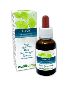 Beech Fiori emozionali o Fiori di Bach liquido alcoolico - Naturalma