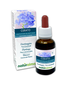 Cerato Fiori emozionali o Fiori di Bach liquido alcoolico - Naturalma