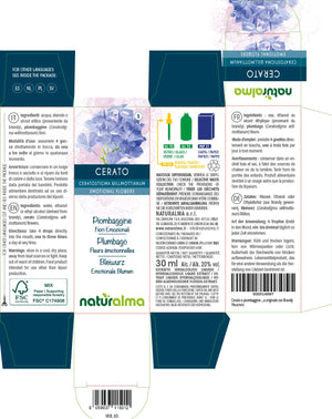 Cerato Fiori emozionali o Fiori di Bach liquido alcoolico - Naturalma