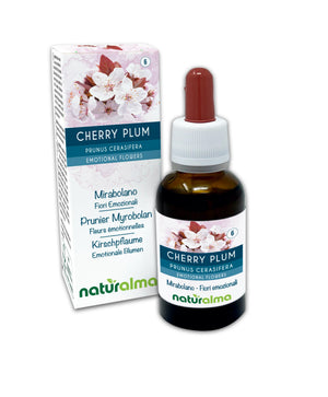Cherry Plum Fiori emozionali o Fiori di Bach liquido alcoolico - Naturalma
