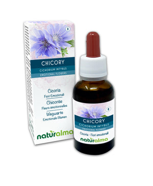 Chicory Fiori emozionali o Fiori di Bach liquido alcoolico - Naturalma