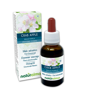 Crab Apple Fiori emozionali o Fiori di Bach liquido alcoolico - Naturalma