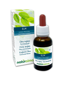 Elm Fiori emozionali o Fiori di Bach liquido alcoolico - Naturalma