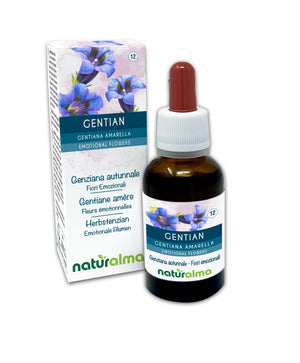 Gentian Fiori emozionali o Fiori di Bach liquido alcoolico - Naturalma