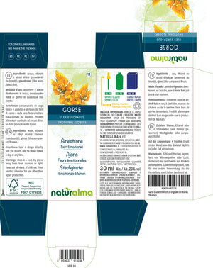 Gorse Fiori emozionali o Fiori di Bach liquido alcoolico - Naturalma
