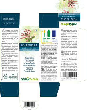 Honeysuckle Fiori emozionali o Fiori di Bach liquido alcoolico - Naturalma