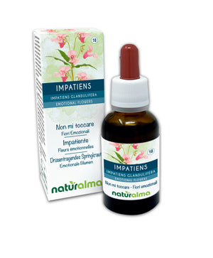 Impatiens Fiori emozionali o Fiori di Bach liquido alcoolico - Naturalma
