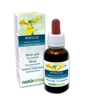 Mimulus Fiori emozionali o Fiori di Bach liquido alcoolico - Naturalma