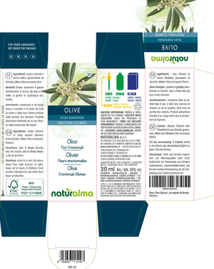 Olive Fiori emozionali o Fiori di Bach liquido alcoolico - Naturalma