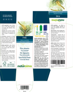 Pine Fiori emozionali o Fiori di Bach liquido alcoolico - Naturalma