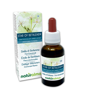 Star of Bethlehem Fiori emozionali o Fiori di Bach liquido alcoolico - Naturalma