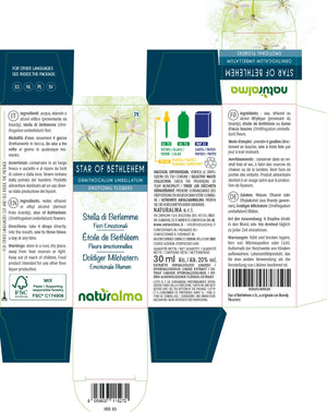 Star of Bethlehem Fiori emozionali o Fiori di Bach liquido alcoolico - Naturalma
