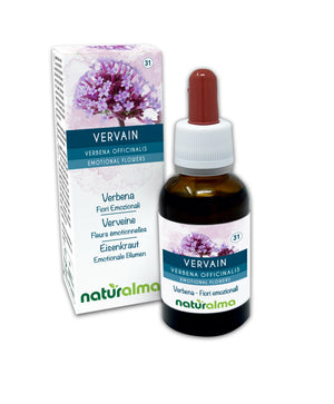 Vervain Fiori emozionali o Fiori di Bach liquido alcoolico - Naturalma
