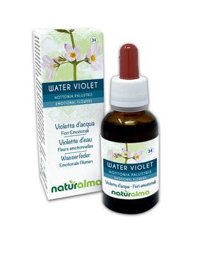 Water Violet Fiori emozionali o Fiori di Bach liquido alcoolico - Naturalma