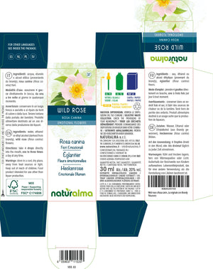 Wild Rose Fiori emozionali o Fiori di Bach liquido alcoolico - Naturalma