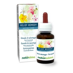 Relief Remedy o Rescue remedy Fiori emozionali o Fiori di Bach liquido alcoolico - Naturalma