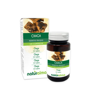 Chaga compresse - Naturalma - Integratore alimentare