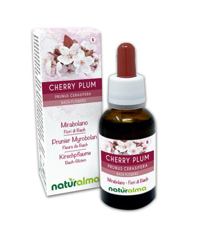 Cherry Plum Fiori emozionali o Fiori di Bach liquido analcoolico - Naturalma