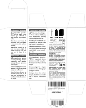 Chestnut Bud Fiori emozionali o Fiori di Bach liquido analcoolico - Naturalma