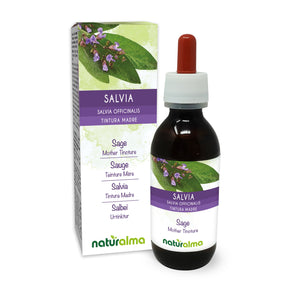 Salvia Tintura madre liquido analcoolico - Naturalma - Integratore alimentare