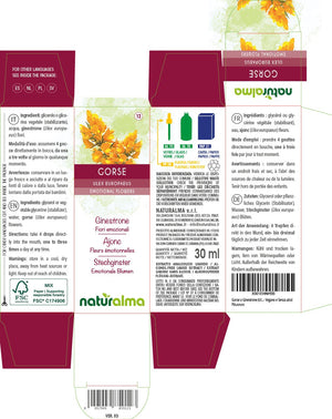 Gorse Fiori emozionali o Fiori di Bach liquido analcoolico - Naturalma