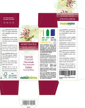 Honeysuckle Fiori emozionali o Fiori di Bach liquido analcoolico - Naturalma