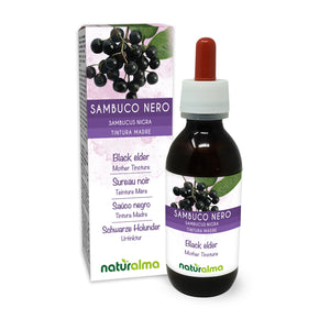 Sambuco nero Tintura madre liquido analcoolico - Naturalma - Integratore alimentare