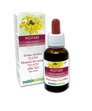 Mustard Fiori emozionali o Fiori di Bach liquido analcoolico - Naturalma