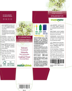 Scleranthus Fiori emozionali o Fiori di Bach liquido analcoolico - Naturalma