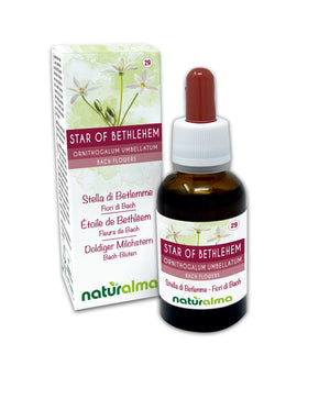 Star of Bethlehem Fiori emozionali o Fiori di Bach liquido analcoolico - Naturalma