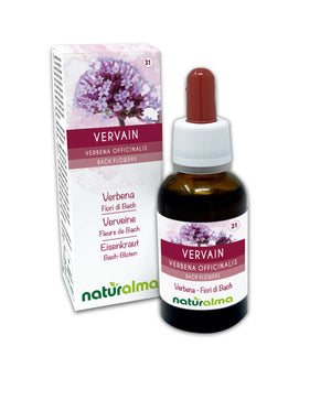 Vervain Fiori emozionali o Fiori di Bach liquido analcoolico - Naturalma