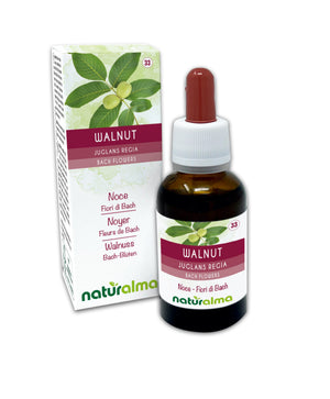 Walnut Fiori emozionali o Fiori di Bach liquido analcoolico - Naturalma